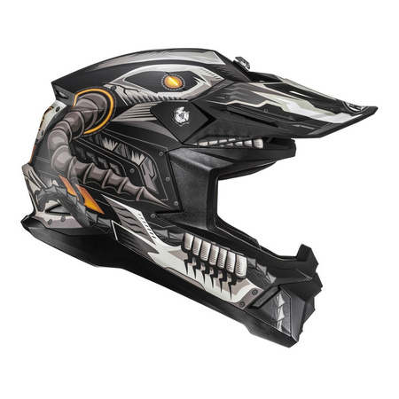 Kask cross HJC C50 MECHA BEAST BLACK/GREY czarny szary