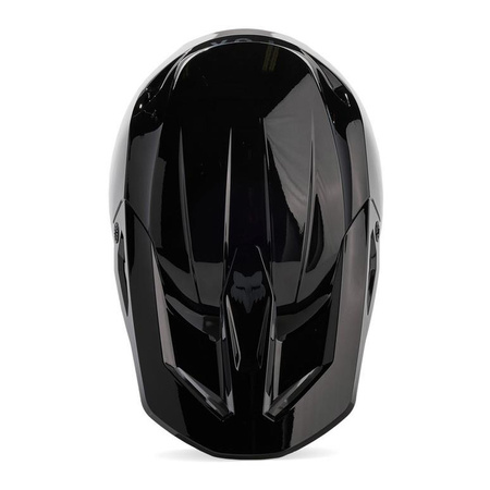 Kask cross FOX V1 SOLID BLACK czarny