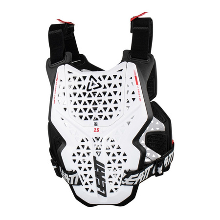 Buzer LEATT CHEST PROTECTOR 2.5 WHITE biały