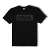 Koszulka T-shirt DAVCA LOGO BLACK MATT czarny