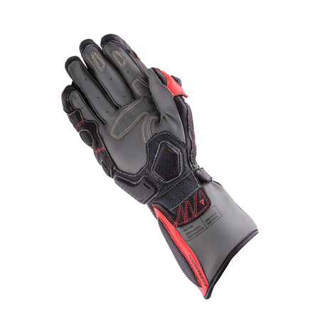 Rękawice sportowe REBELHORN REBEL BLACK/CAMO/FLO RED czarny czerwony fluo szary moro