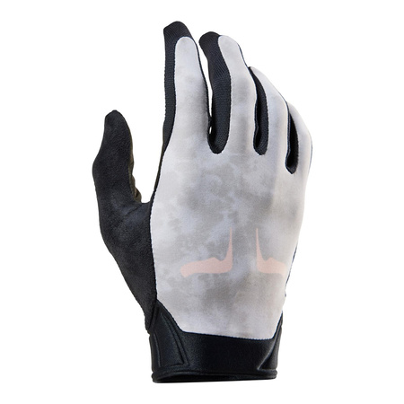 Rękawiczki rowerowe FOX FLEXAIR ASCENT HEATHER CHALK szary czarny