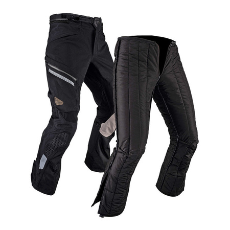 Spodnie tekstylne LEATT ADV DRITOUR 7.5 STEALTH czarny