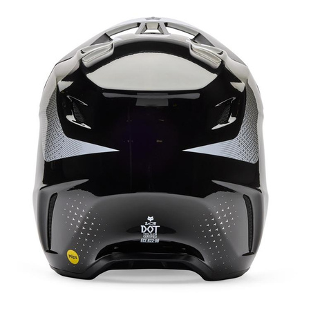 Kask cross FOX V3 TINE BLACK czarny