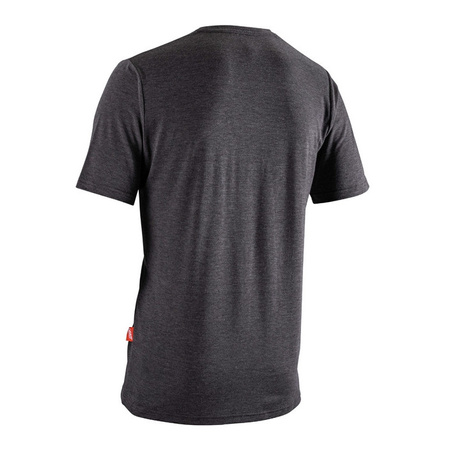 Koszulka T-shirt LEATT TECH PRINT GHOST BLACK czarny