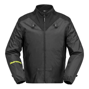 Kurtka przeciwdeszczowa SPIDI RAIN CHEST I/O BLACK czarny