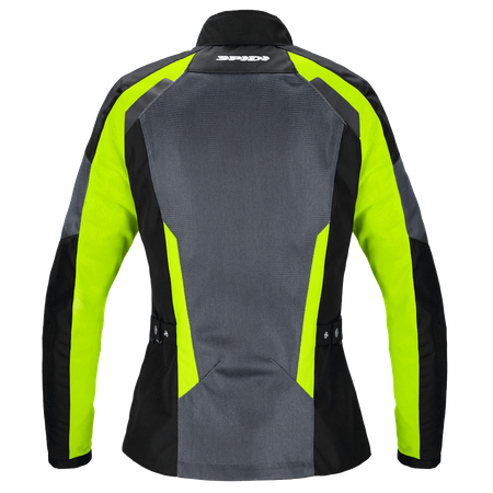Kurtka tekstylna damska SPIDI TEK NET LADY YELLOW FLUO czarny szary żółty fluo