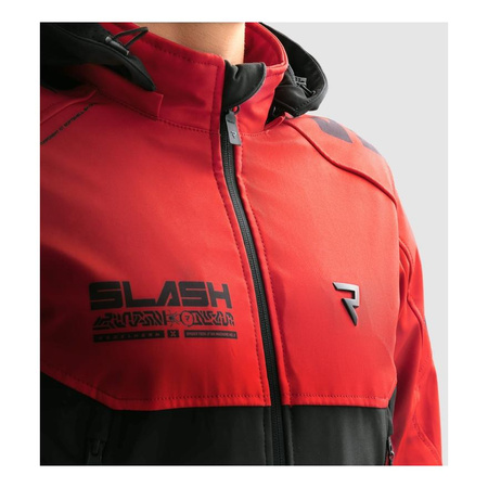 Kurtka tekstylna REBELHORN SLASH SPIDER BLACK/RED czarny czerwony
