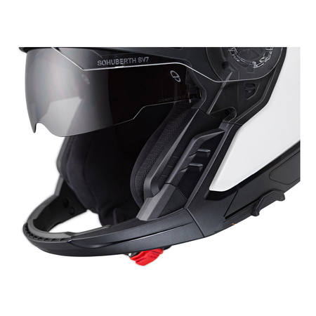 Kask otwarty SCHUBERTH J2 ECE GLOSSY WHITE biały