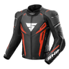 Kurtka skórzana SHIMA MISSION ST G2 BLACK/RED czarny czerwony