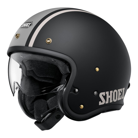 Kask otwarty SHOEI J.O 2 AVENTURE TC-10 czarny szary