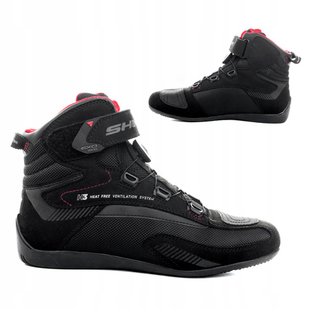 Buty krótkie damskie SHIMA EXO VENTED LADY BLACK czarny czerwony