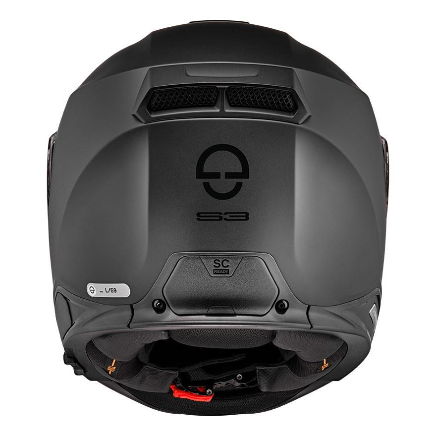 SCHUBERTH Casco C5 Solid ECE - Nero Opaco, Taglia 57 (M), Con Visiera A Memoria E Chiusura Sicura - Foto 5