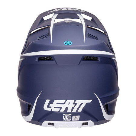 Kask cross z goglami LEATT KIT MOTO 3.5 BLUE niebieski
