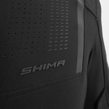 Kurtka tekstylna SHIMA RUSH 3.0 G2 BLACK czarny
