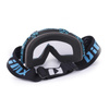Gogle motocyklowe IMX MUD GRAPHIC BLUE/BLACK SZYBA CLEAR niebieski czarny mat