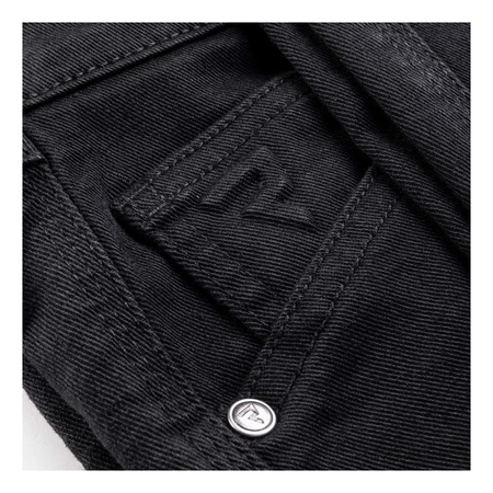 Jeansy motocyklowe REBELHORN VANDAL TWILL BLACK czarny