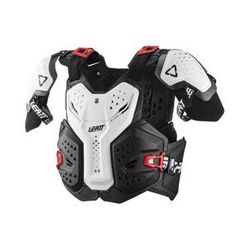 Buzer LEATT CHEST PROTECTOR 6.5 PRO WHITE czarny biały