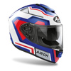 Kask integralny AIROH ST501 SQUARE BLUE/RED GLOSS biały niebieski czerwony czarny