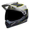 Kask integralny BELL MX-9 ADVENTURE MIPS DALTON WHITE/HI-VIZ YELLOW biały szary żółty fluo