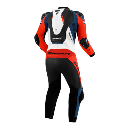 Kombinezon jednoczęściowy SHIMA HYPER RS WHITE/BLUE czarny czerwony fluo biały niebieski
