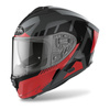 Kask integralny AIROH SPARK RISE RED GLOSS szary czerwony czarny