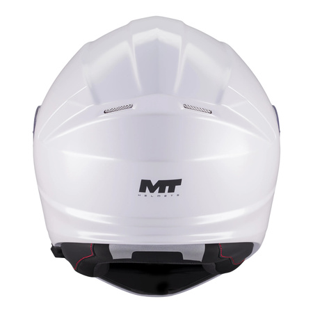 Kask szczękowy MT GENESIS R SV PURE A0 GLOSS biały