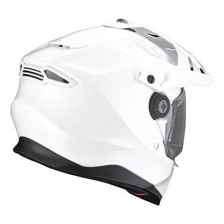 Kask integralny SCORPION ADF-9000 AIR SOLID PEARL WHITE biały