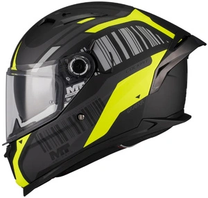 Kask integralny MT BRAKER SV COCKPIT BLACK/YELLOW MATT czarny żółty