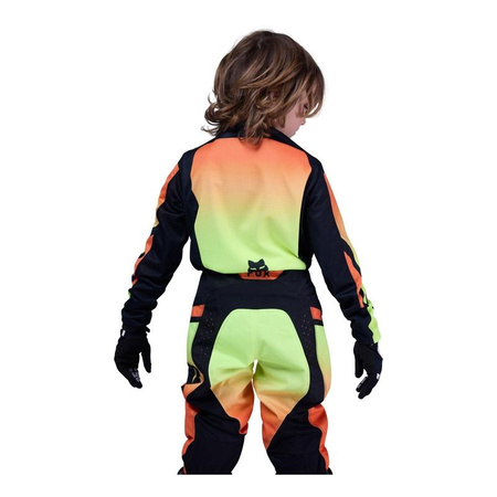 Bluza cross dziecięca FOX JUNIOR 180 SHIELD FLUO YELLOW żółty fluo