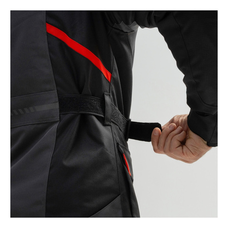Kurtka tekstylna BROGER OVERLAND BLACK/DARK GREY/RED czarny szary czerwony