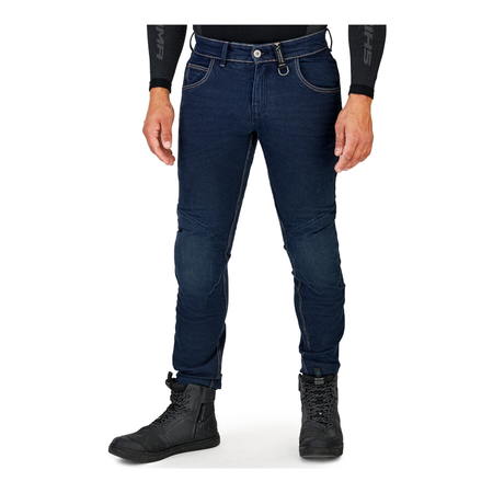 Jeansy motocyklowe SHIMA DEVON MEN DARK BLUE granatowy niebieski