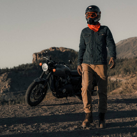 Jeansy motocyklowe BROGER ALASKA II JOGGER FIT CARAMEL beżowy