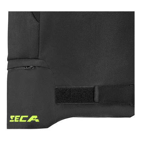 Kurtka tekstylna SECA AIRFLOW III BLACK/RED/FLUO czarny czerwony żółty fluo