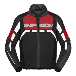 Kurtka tekstylna SPIDI RAPID H2OUT RED czarny czerwony biały