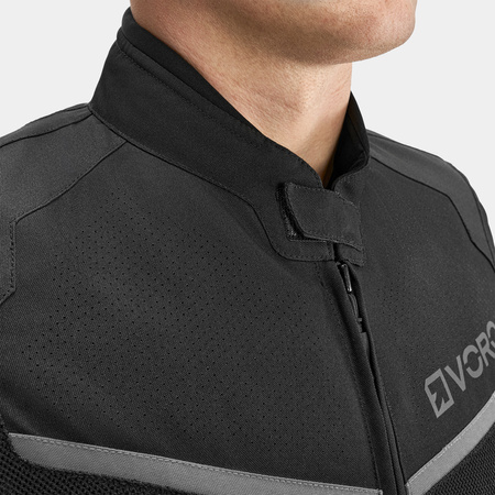 Kurtka tekstylna VORG NANO BLACK czarny