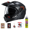 Kask modułowy HJC C80 BULT BLACK/ORANGE czarny pomarańczowy