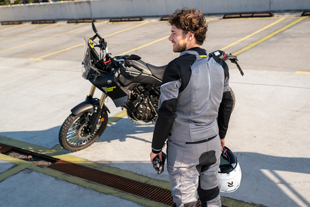 Kurtka tekstylna SHIMA JET GREY szary