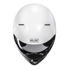 Kask otwarty z wpinaną szczęką HJC I20N SOLID PEARL WHITE biały