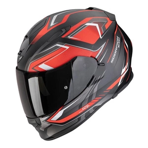 Kask integralny SCORPION EXO-491 ZUMO MATT BLACK/RED czarny czerwony