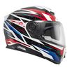Kask integralny SCHUBERTH S3 ECE THUNDER BLUE biały niebieski czerwony