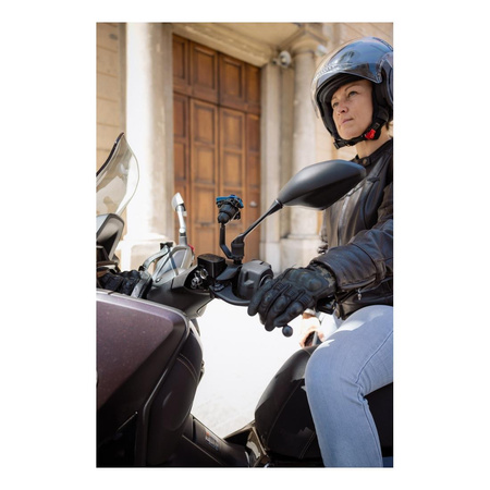 Podstawa QUAD LOCK pod lusterko do skuterów i motocykli czarny