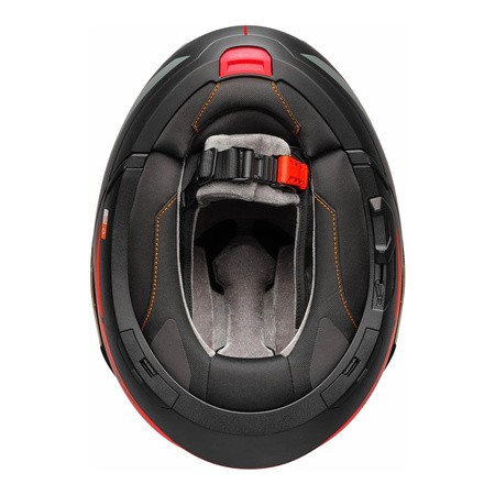 Kask szczękowy SCHUBERTH C4 PRO ECE MERAK RED czarny szary czerwony