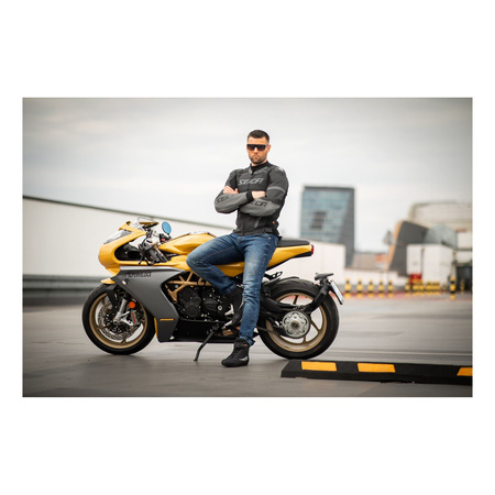 Jeansy motocyklowe SECA NIGHT CITY ARMALITH BLUE niebieski