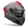 Kask integralny AIROH SPARK 2 SHADOW RED GLOSS czerwony szary