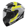 Kask integralny AIROH CONNOR EGO YELLOW GLOSS czarny szary żółty