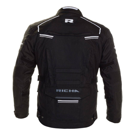 Kurtka tekstylna RICHA TOUAREG II BLACK czarny biały