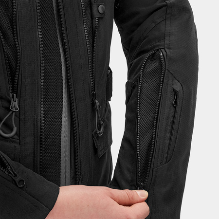 Kurtka tekstylna SHIMA DUNE BLACK czarny