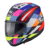 Kask integralny ARAI RX-7 V EVO MISANO niebieski żółty fluo biały różowy czerwony pomarańczowy