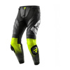 Spodnie skórzane REBELHORN INFERNO BLACK/WHITE/FLUO YELLOW czarny biały żółty fluo